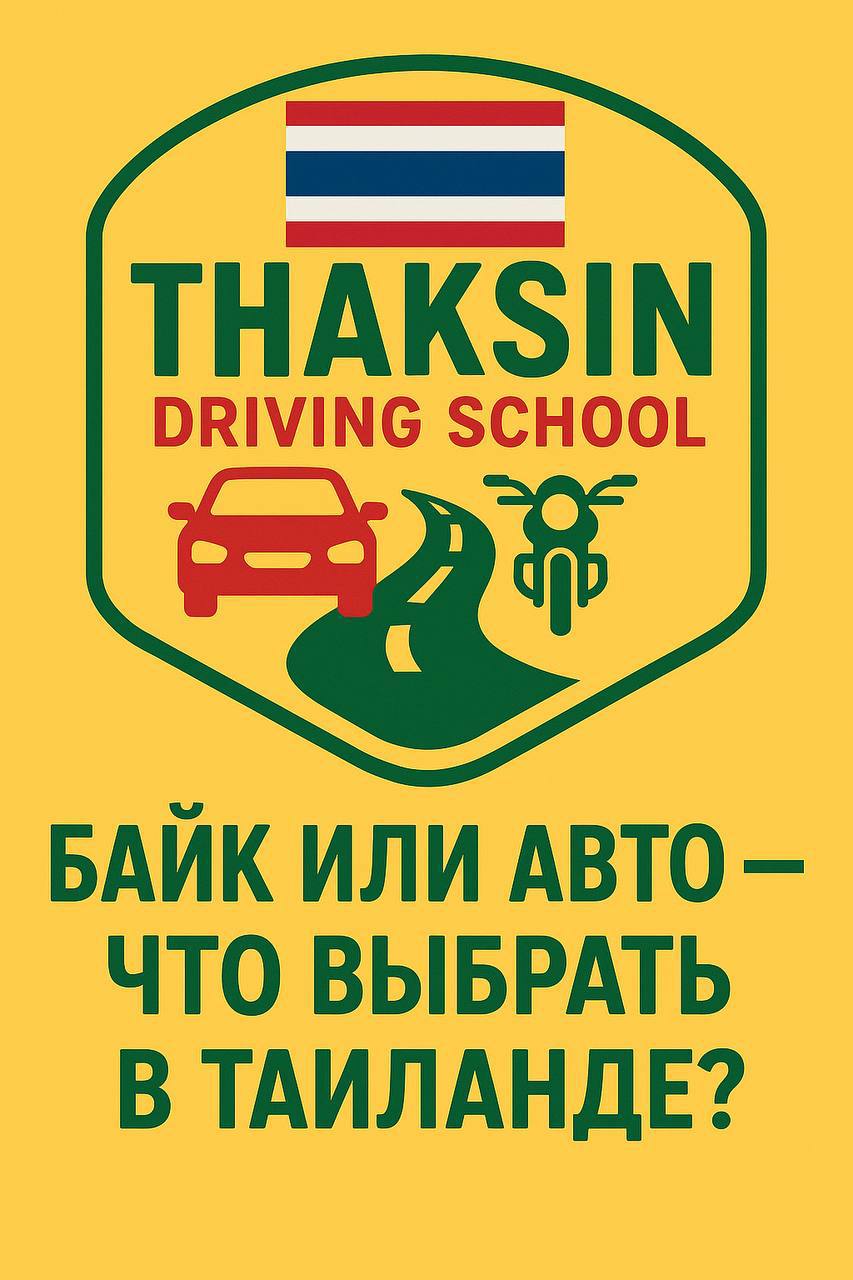 Выбор транспорта в Таиланде
